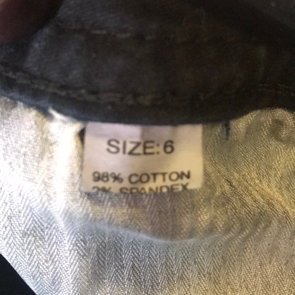 Fisk black pants Size 6 💕 - Picture 7 of 7